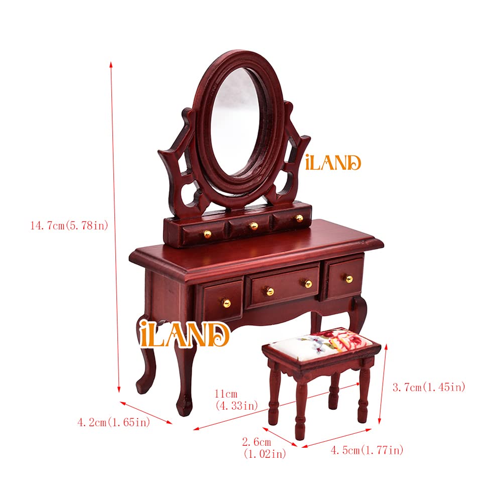 Iland assembled bedroom scene demonstrates cohesive 1/12 scale interior design