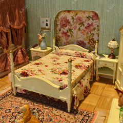 iland cream bedside tables ideal for reading lamps and tiny items
