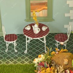 iland dollhouse flooring 1.7 mm thin tiles deliver realistic tile edges.
