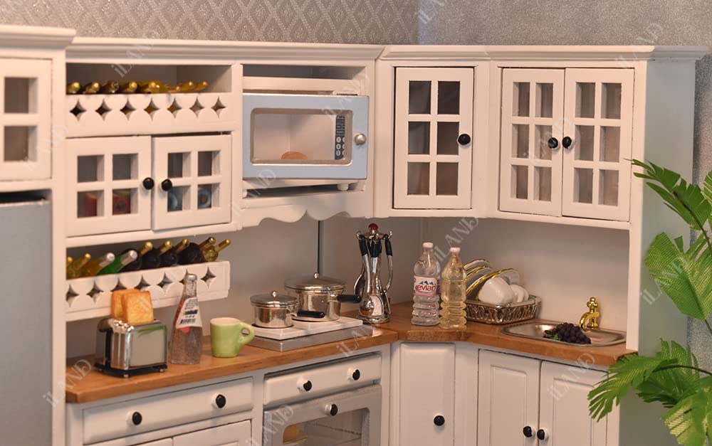 iland Dollhouse Kitchen pots and pans set enhances authentic cooking playtime
