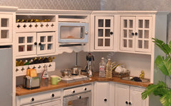 iland Dollhouse Kitchen pots and pans set enhances authentic cooking playtime