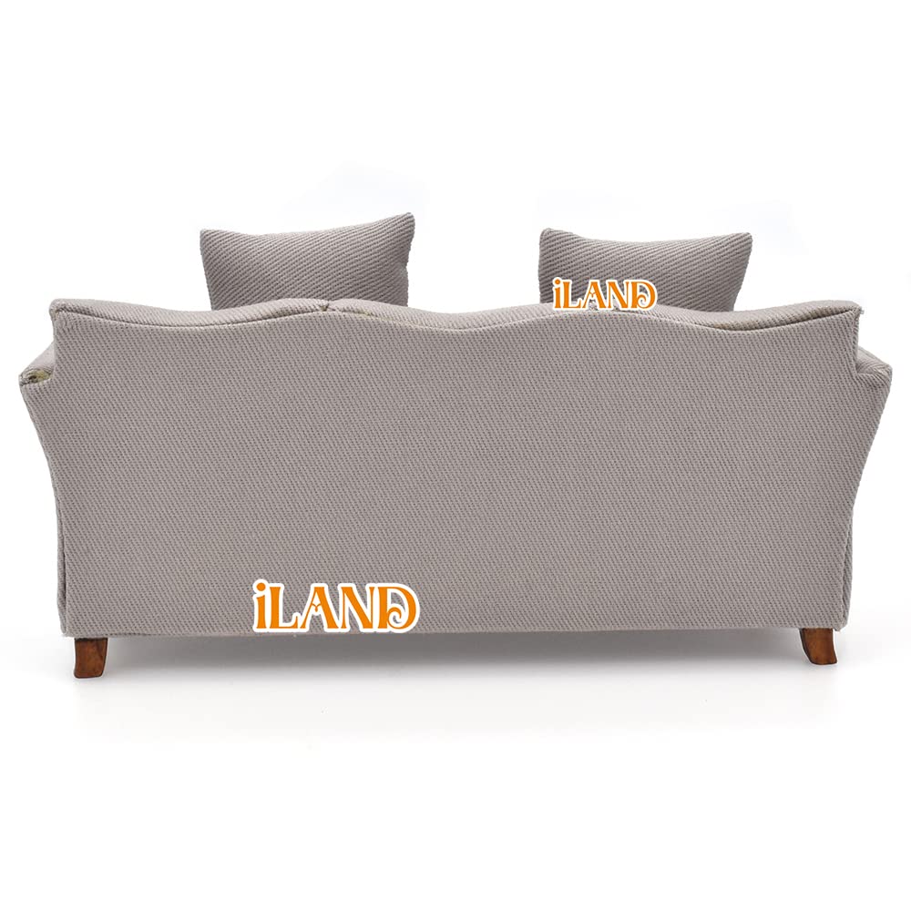 iland living room décor for dollhouses, ideal as display on a bookshelf.