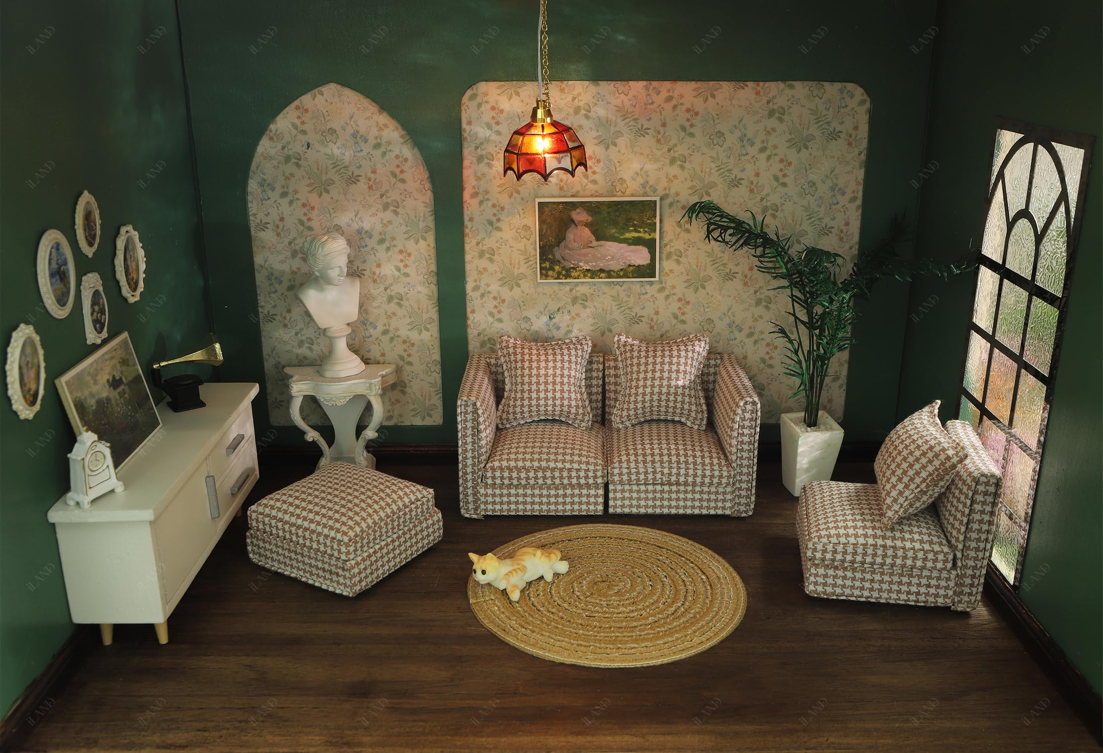 iland miniature gift couch suited for doll lovers and collectors