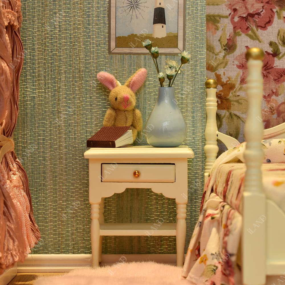 iland wardrobe in cream keeps doll outfits organized and displayed