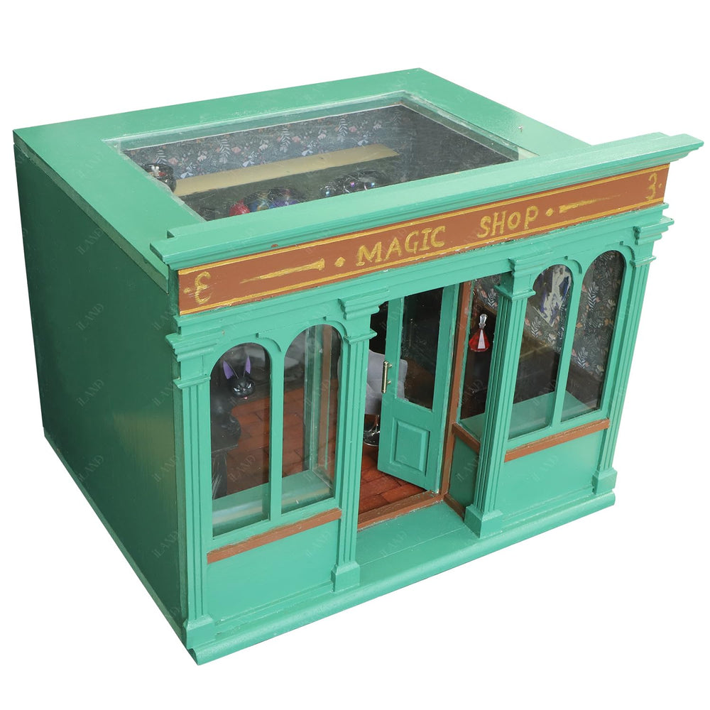 iland wooden dollhouse room box sturdy MDF walls for a durable craft base