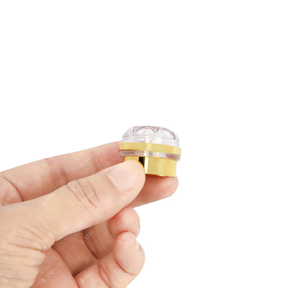 iland magnet-base lamp demonstrates flexible mounting for dollhouse surfaces