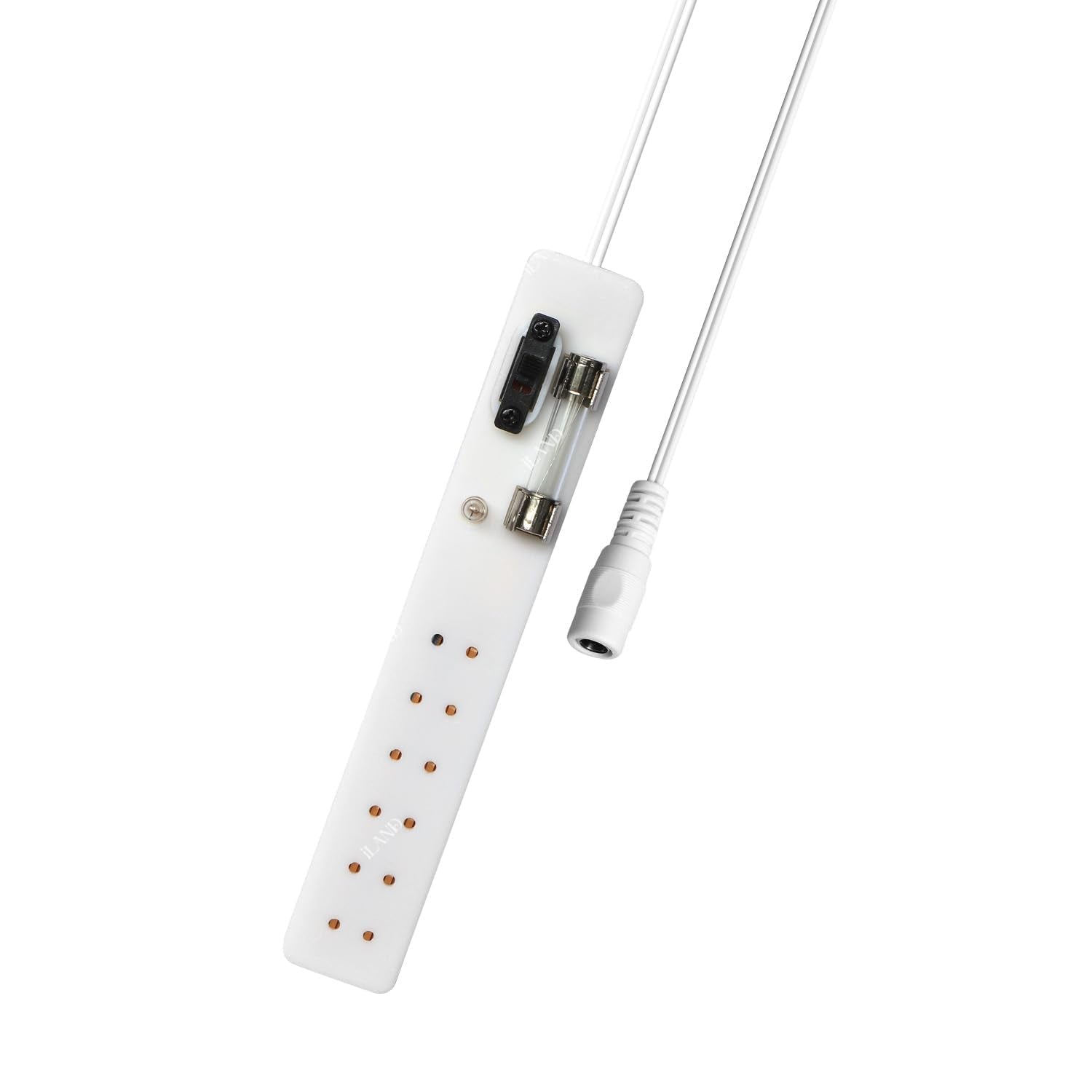 iland safety dollhouse power strip fuse reduces risk in DIY lighting setups.