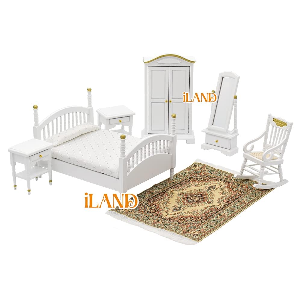 iLAND full length mirror with Brewster styling adds classic charm to miniature rooms