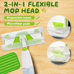ILAVCLEAN easy-assembly toy mop installs in minutes without tools.