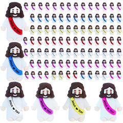ILHSTY Little Jesus Figurine pack with bright colors for faith-filled gifting
