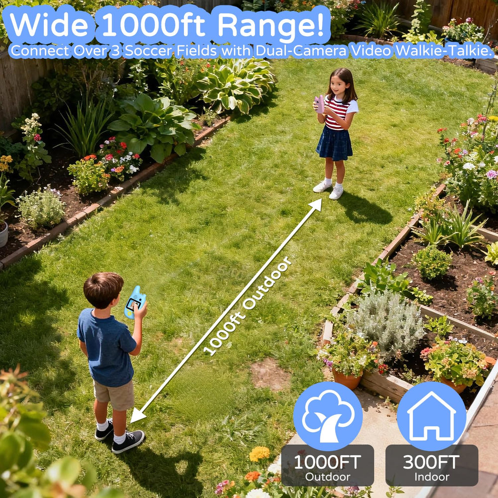 ilihome no-internet walkie operates offline for safe play.