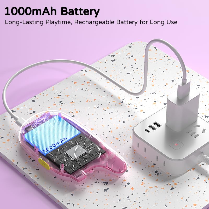 ilihome rechargeable battery walkie keeps playtime going with quick charging.