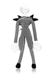 illuOKey Nightmare Before Christmas doll close-up highlighting ultra-soft plush texture for hugs.