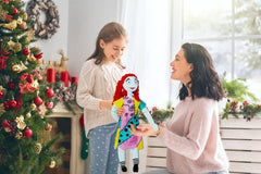 illuOKey Sally-inspired plush with velvety microfiber for soft, hug-worthy comfort.