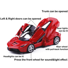 iLooboo LaFerrari model with opening doors for interactive viewing