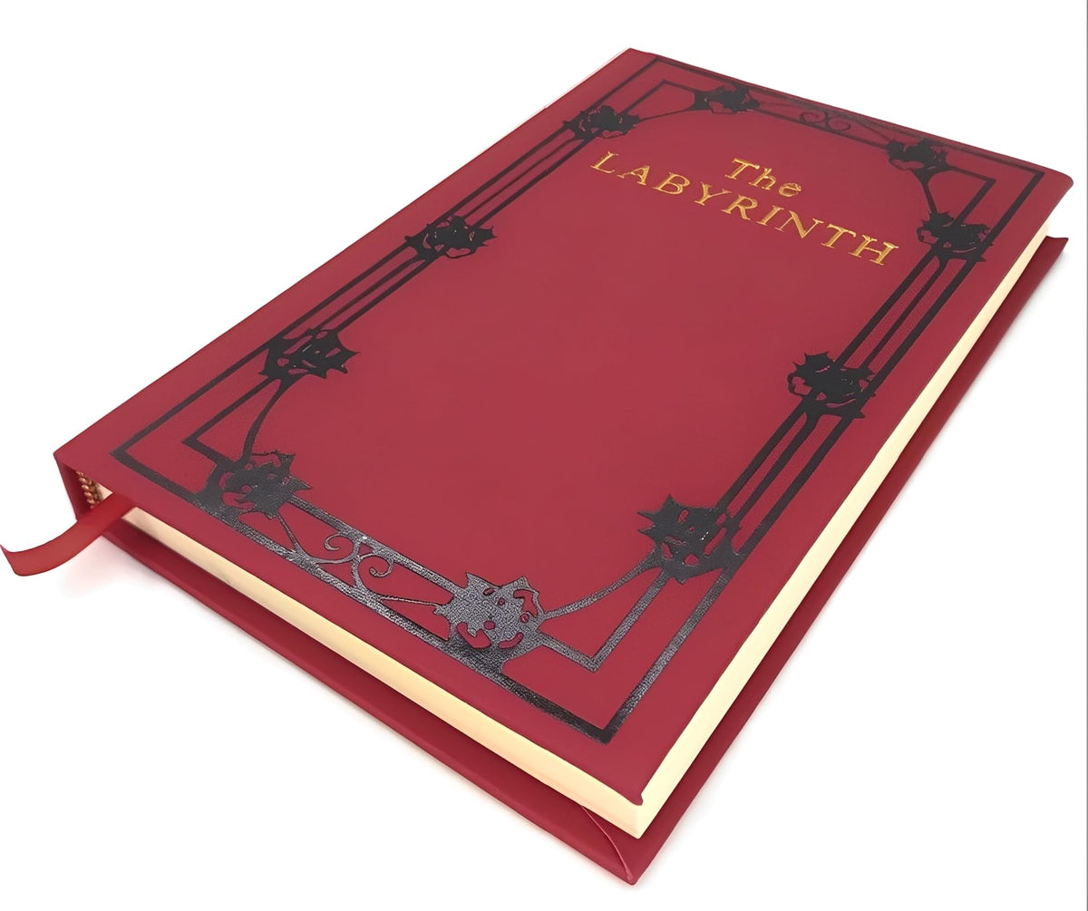 Costumebase The Labyrinth Sarah’s Red Book Replica – 228-Page Prop Novel, PVC Free