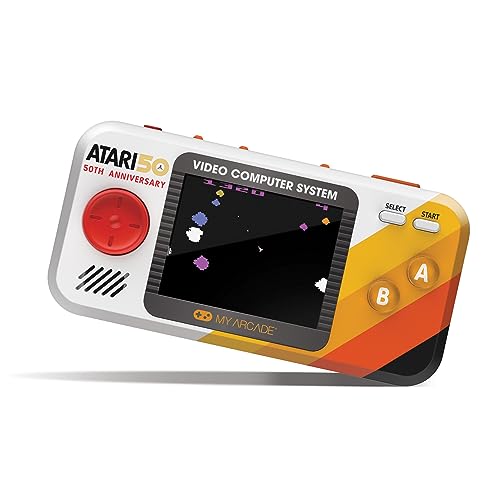 My Arcade Atari Pocket Player Pro: Handheld Retro Console with 100 Games