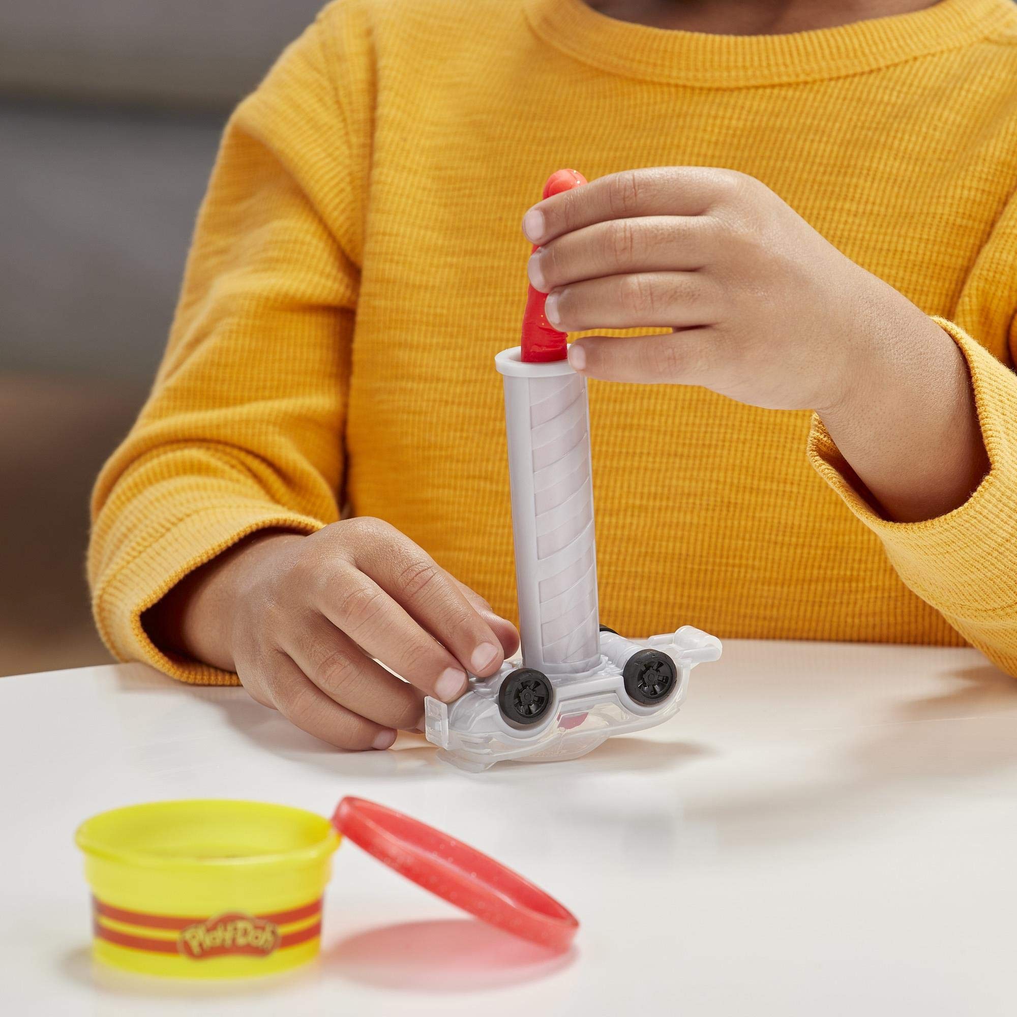 Play-Doh Wheels Tow Truck Toy for Kids 3+ — 3 Non-Toxic Colors