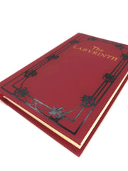 Costumebase The Labyrinth Sarah’s Red Book Replica – 228-Page Prop Novel, PVC Free