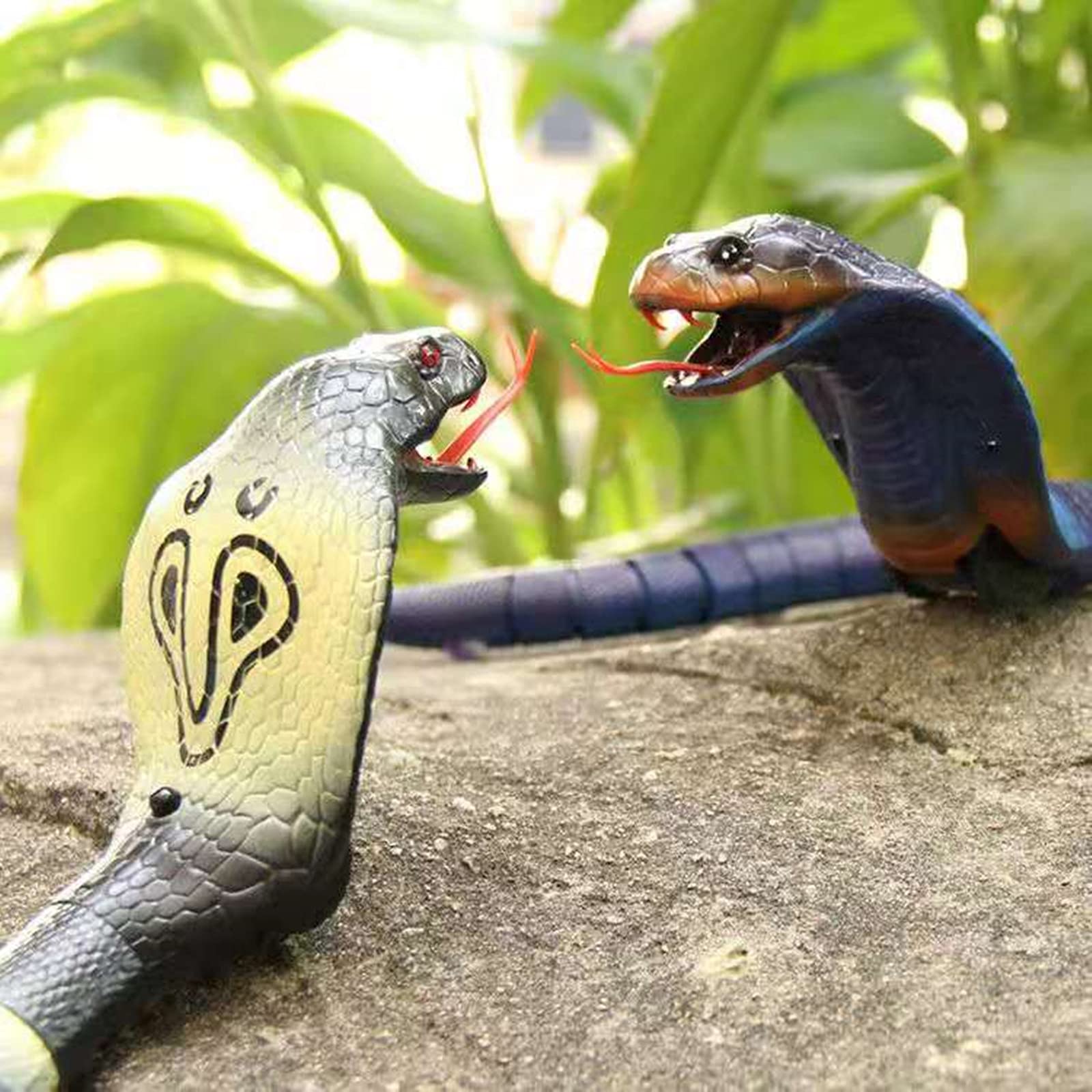 FauKait Remote Control Snake Toy – RC & Robot Electric Rattlesnake Fast Moving for Kids