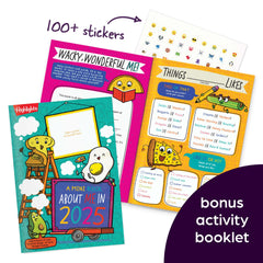 Puzzle Fun 2025 — Highlights for Children 4-Book Travel Puzzle Set for Kids 6+