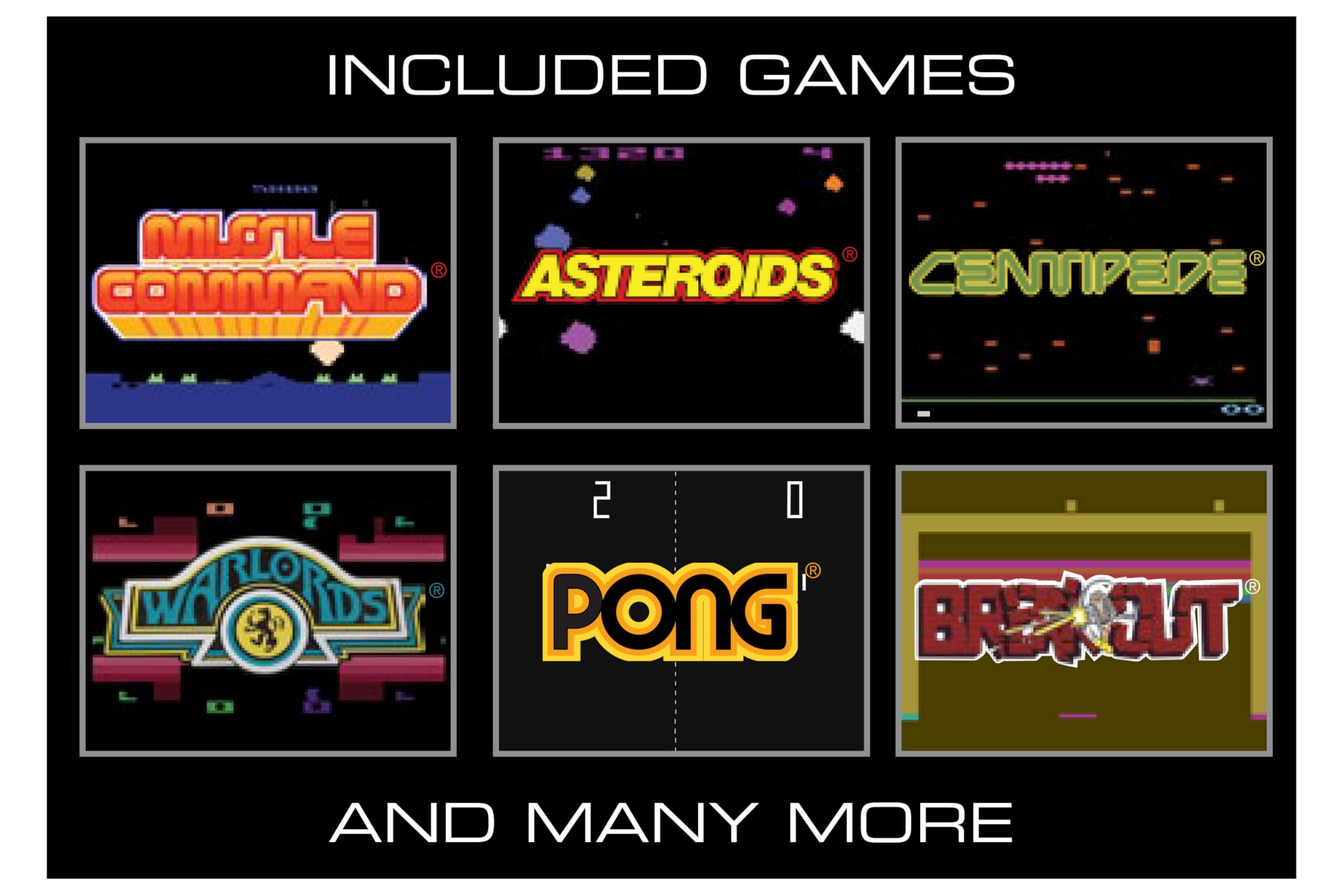 My Arcade Atari Pocket Player Pro: Handheld Retro Console with 100 Games