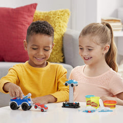Play-Doh Wheels Tow Truck Toy for Kids 3+ — 3 Non-Toxic Colors