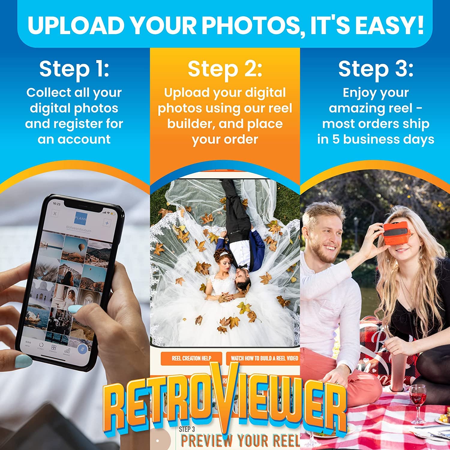 IMAGE3D Reel-upload-voucher demonstrates how to customize reels for keepsakes