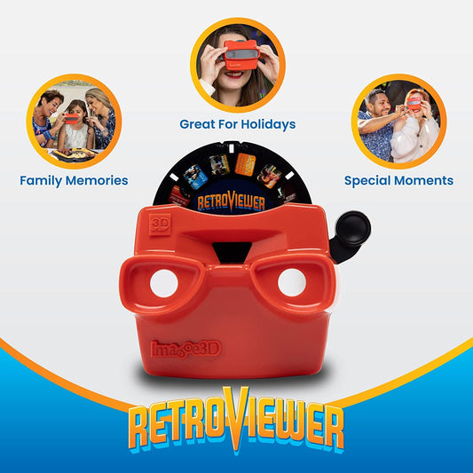 IMAGE3D RetroViewer red side view highlighting a classic toy for family memories