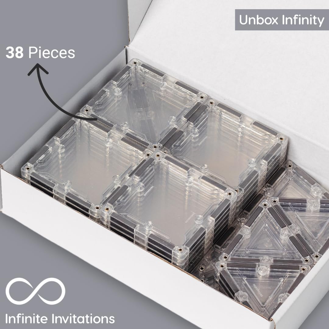 Imagimags Crystal Set kids explore geometry through hands-on magnetic construction.