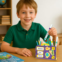Imagimake DIY Wood Art Mega Pack foam stickers for playful decorating.