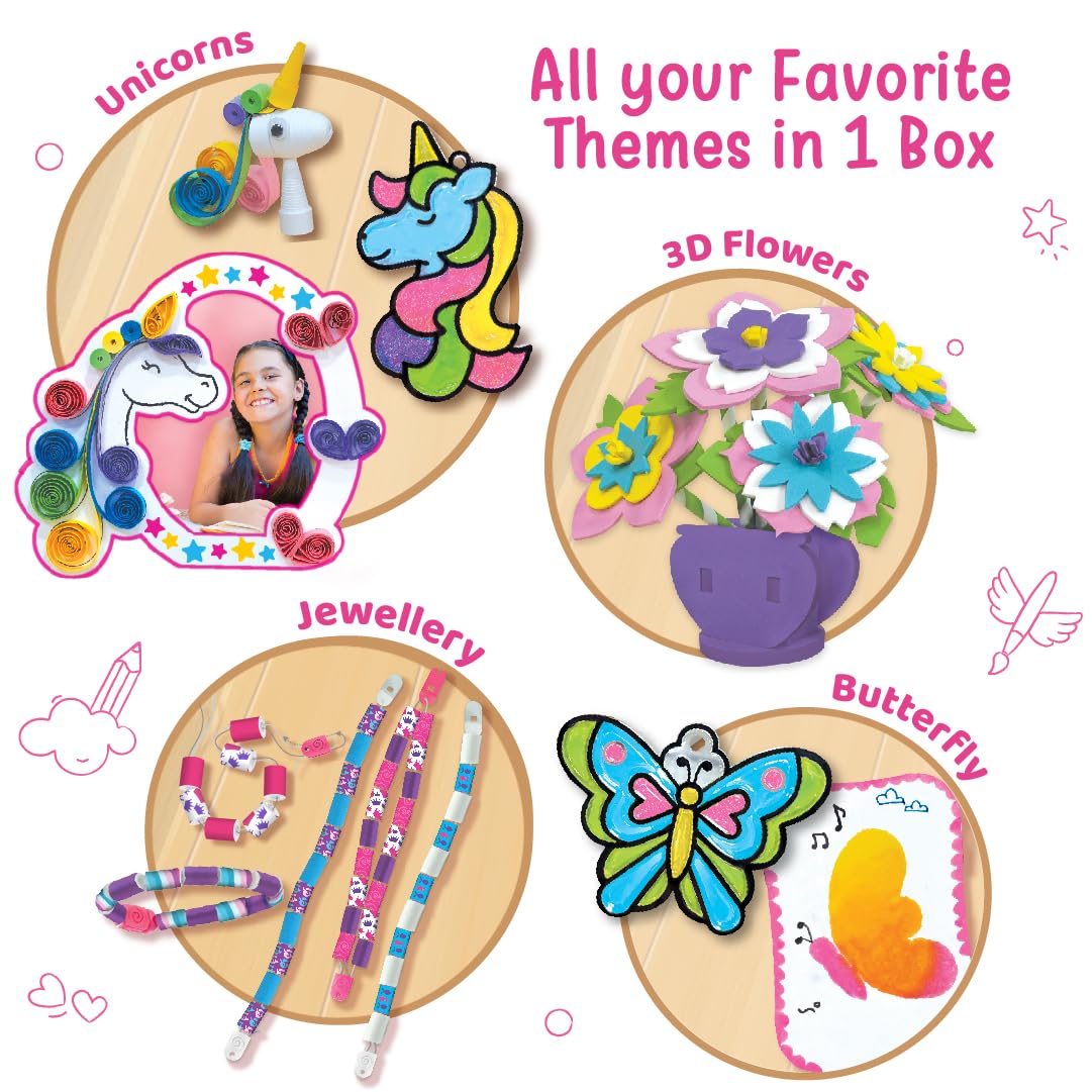 Imagimake Fabulous Craft Kit clay-modeling offers tactile fun and sculpting exploration.