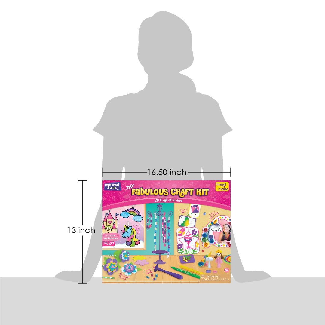 Imagimake Fabulous Craft Kit suncatcher-stencils help capture light in vibrant crafts.