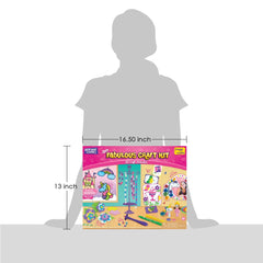 Imagimake Fabulous Craft Kit suncatcher-stencils help capture light in vibrant crafts.