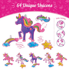 Imagimake interchangeable parts unicorn kit lets kids craft many looks.