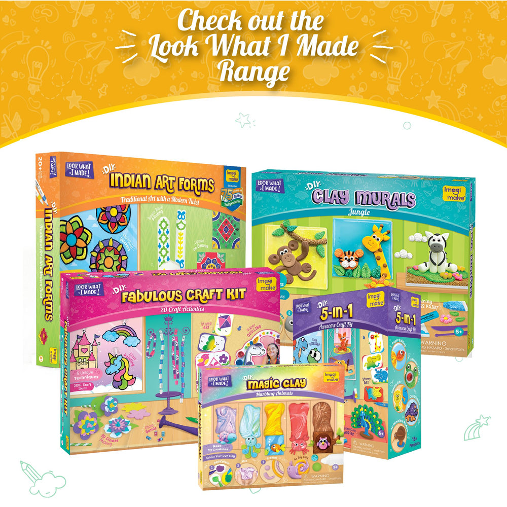 Imagimake Jungle kit is a thoughtful gift idea for young artists.