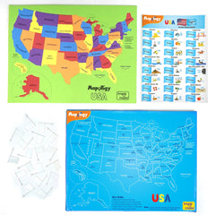 Imagimake Mapology capital flags ready to insert for interactive learning.