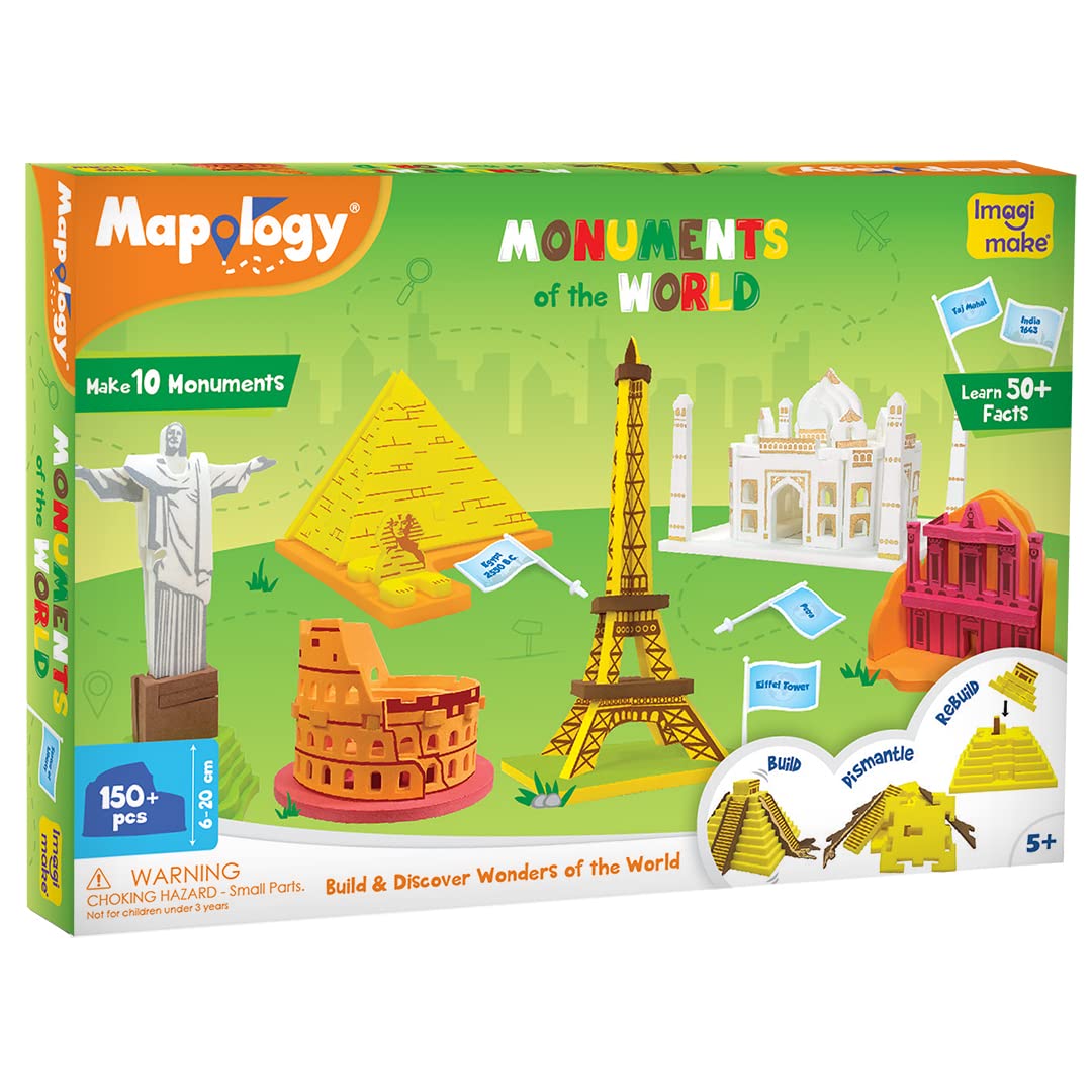 Imagimake Mapology Great Wall puzzle supports spatial reasoning and geography discovery