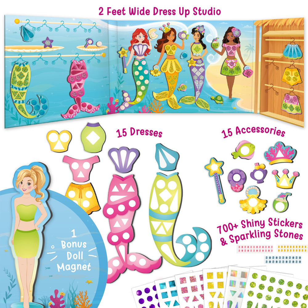 Imagimake mermaid dresses collection for mix-and-match outfits.