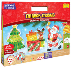 Imagimake Mirror Mosaic supports fine motor skills through sticker art