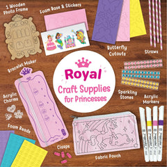 Imagimake Princess Craft Kit unicorn pouch design for room decor