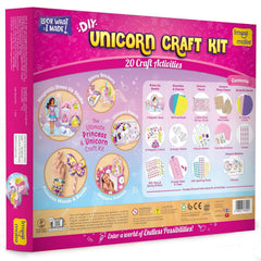 Imagimake Unicorn Craft Kit: 12 magnetic outfits for mix-and-match styling