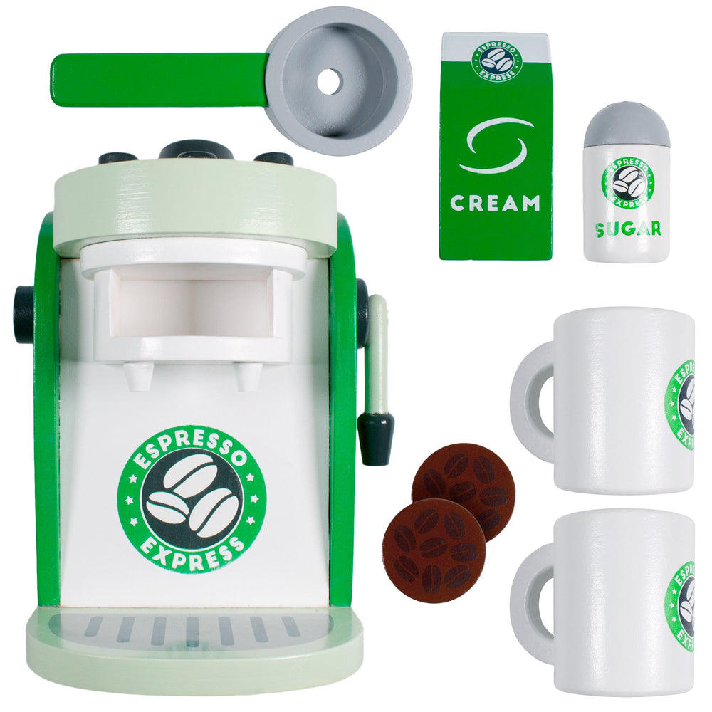 Imagination Generation Espresso Express coffee pods for realistic pretend brewing