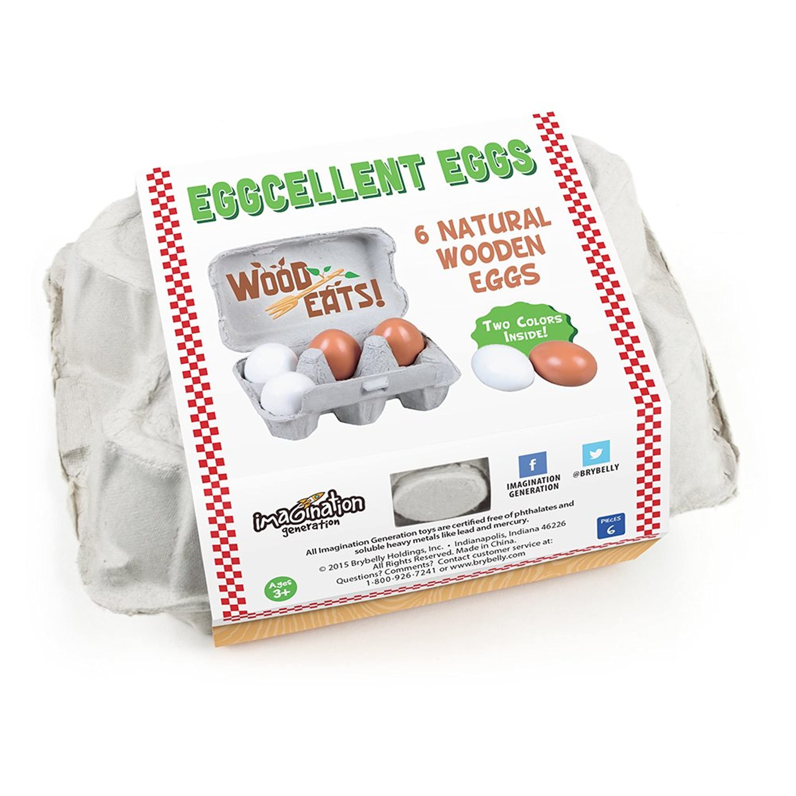 Imagination Generation nest-decor and crafts with wood eggs inspire creativity
