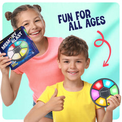 Imagineers Memory Blast handheld design fits small hands and bags for travel.