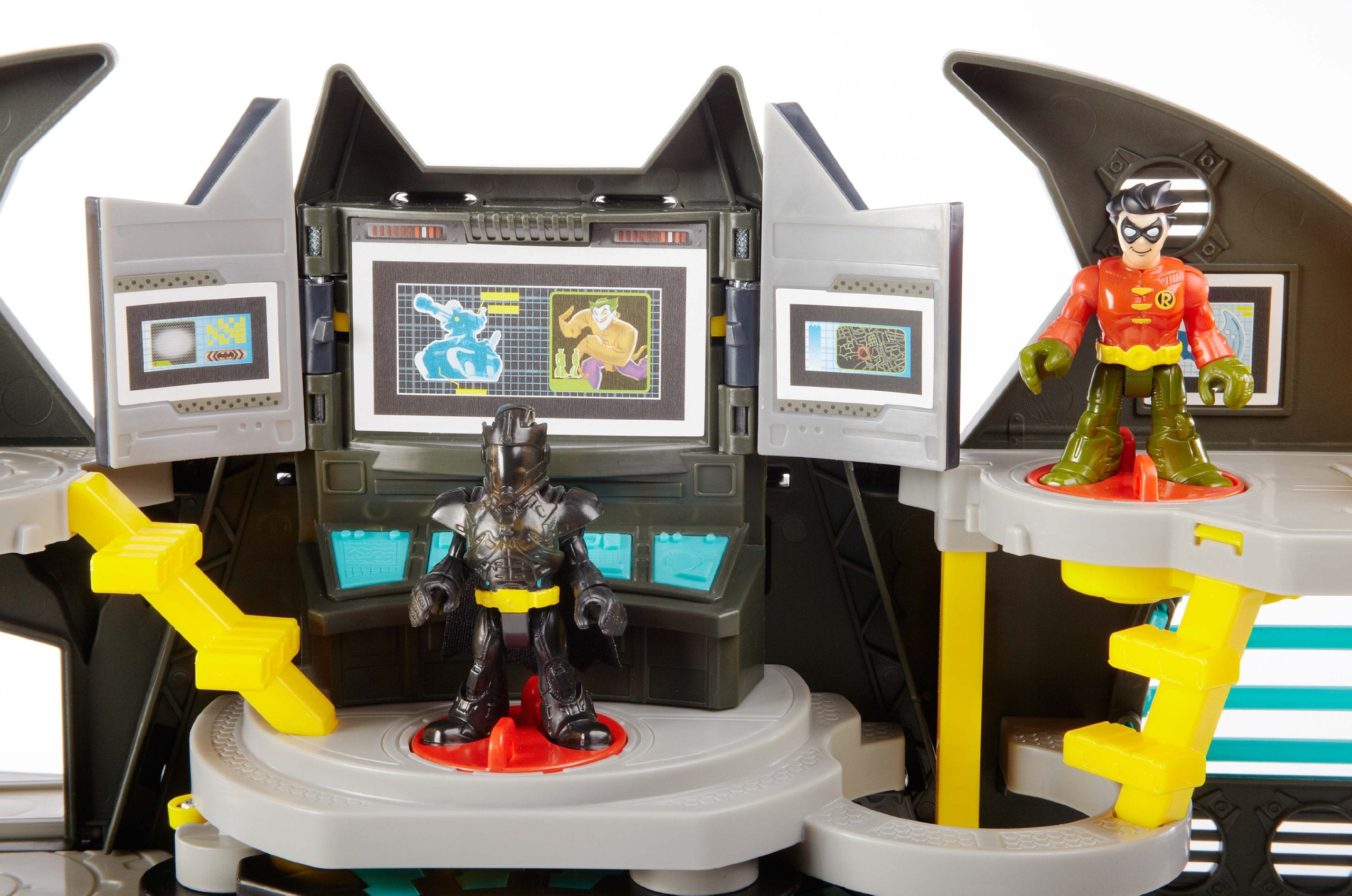 Imaginext Batcave figures and gear fuel heroic roleplay sessions