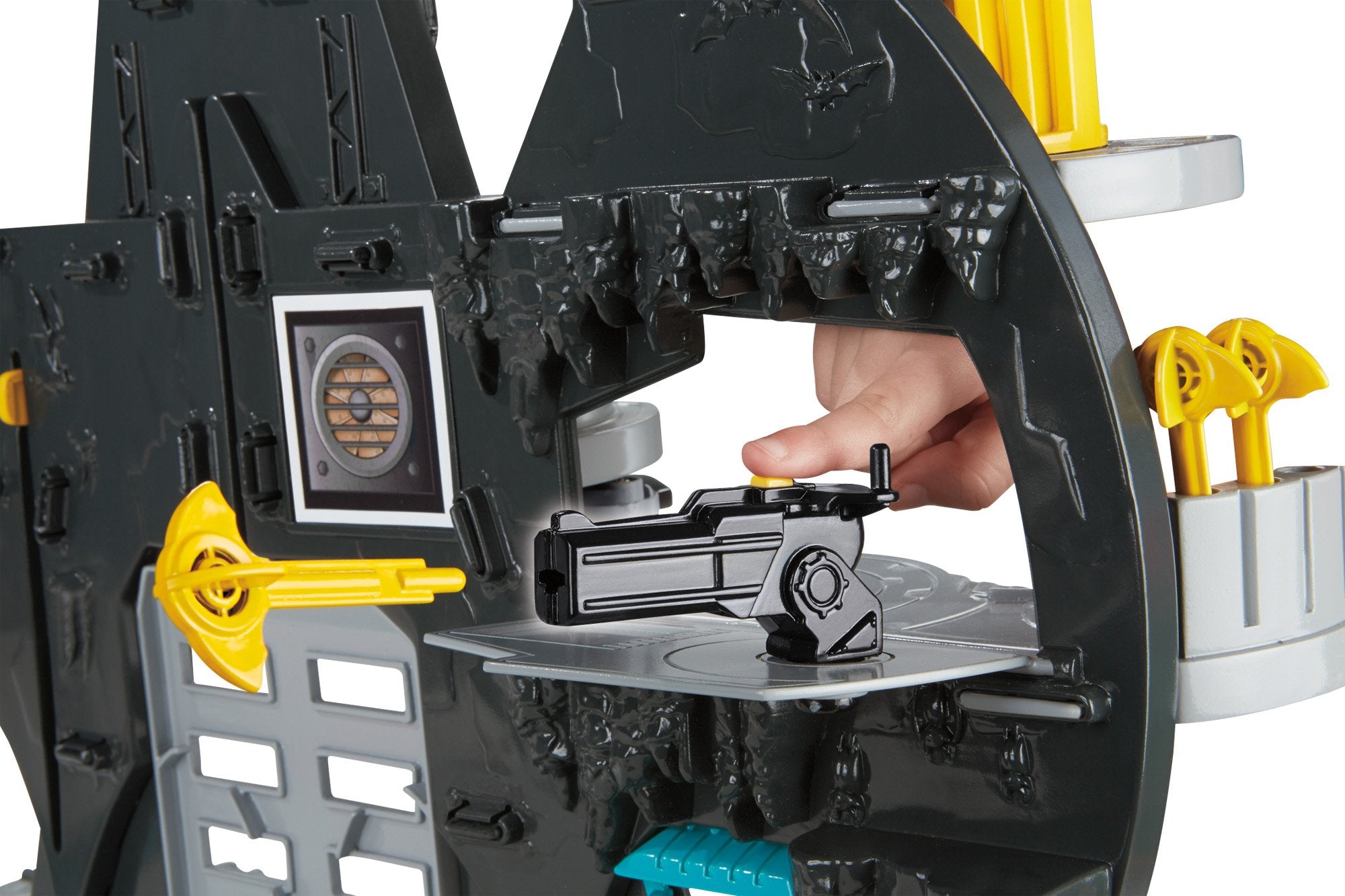 Imaginext Batcave secret walkways expand exploration and strategic play