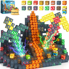Imagiomo dinosaur mine adventure blocks for creative play indoors and imaginative exploration
