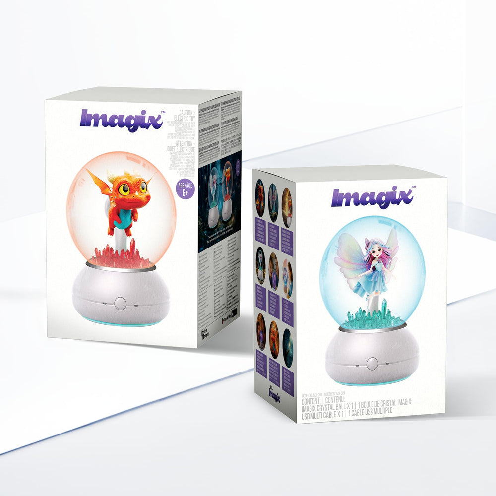 Imagix Crystal Ball featuring Ember the Dragon avatar for exciting adventures.