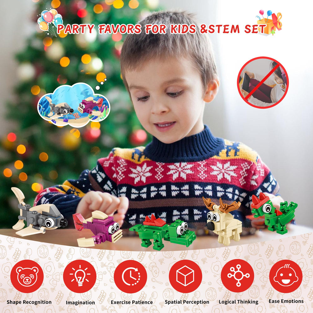 IMCUAMK 3-in-1 animals set transformable figures spark creativity and problem-solving